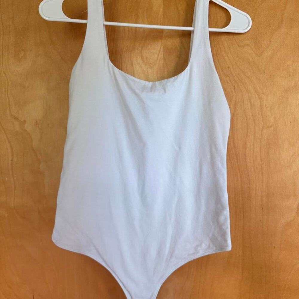 White high waisted bodysuit from